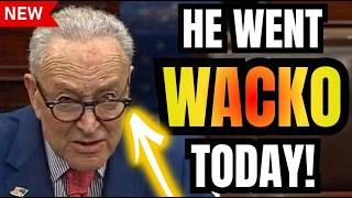 Meanwhile On The Senate Floor Today...Schumer LOSES ALL CONTROL During Speech!