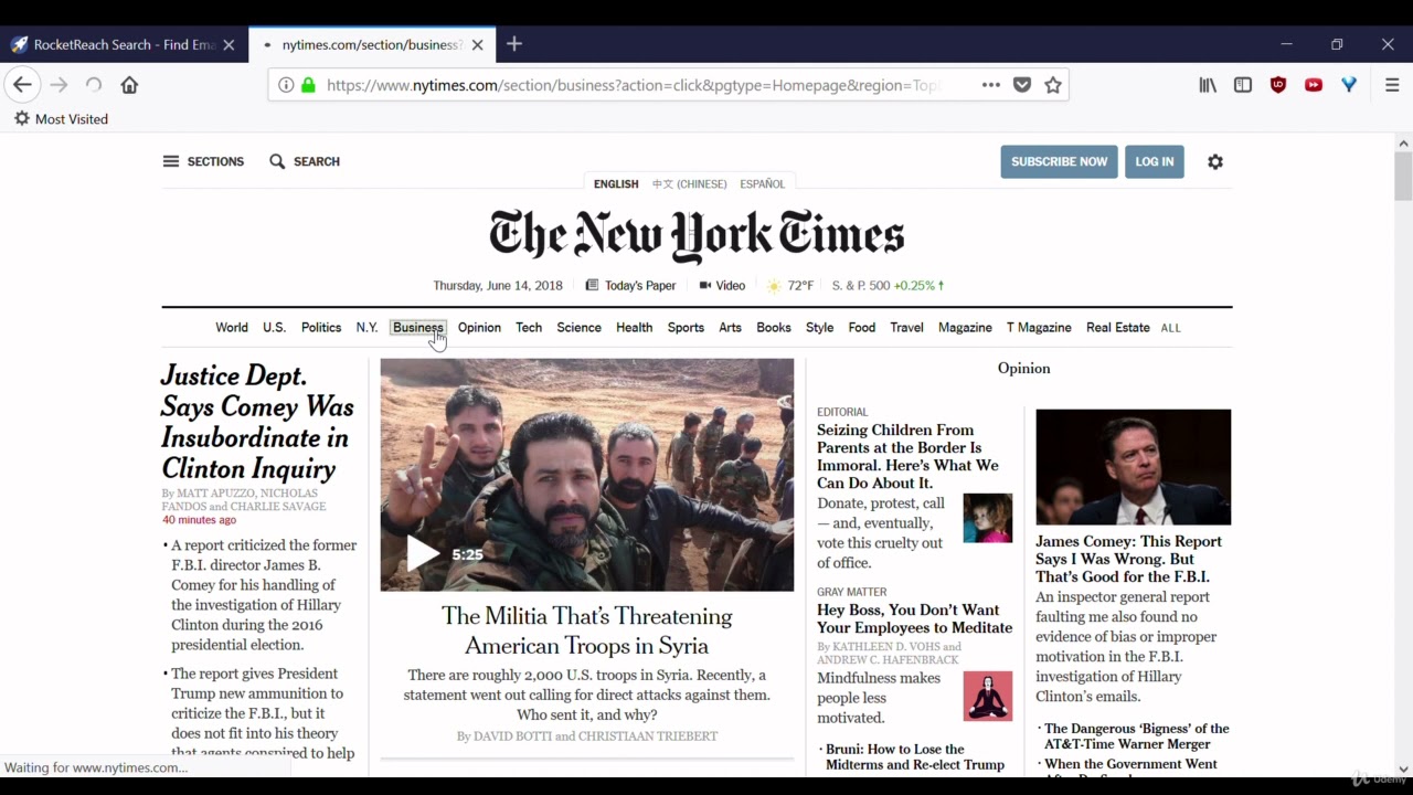 Learn Top Digital Marketing Tools - RocketReach Tool Lecture 4