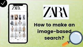 How to make an image-based search on Zara app? - Zara Tips screenshot 1