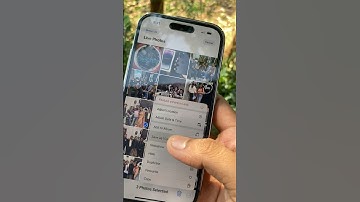 How to turn Multiple Live Photos into a video on your iPhone #iphone #shorts
