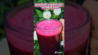"Skin &amp; Hair Glow Drink ✨" #shorts #viral #trending #healthydrink #glowingskin