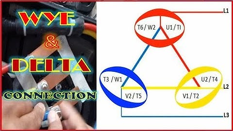 Actual Demonstration of WYE & DELTA 3 Phase Motor Connection. (Tagalog)
