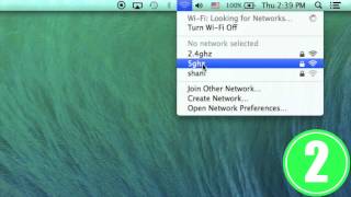 Connecting To Wi-Fi - Mac Osx Mavericks