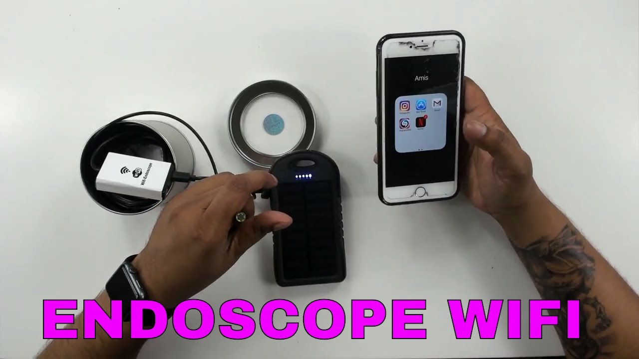 Comment Faire Fonctionner Un Endoscope Sur Tablette