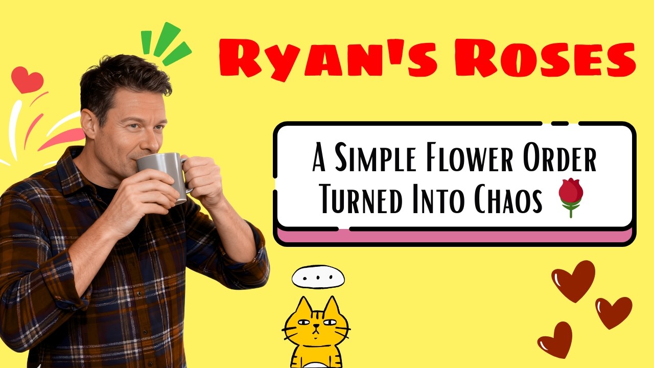 A Simple Flower Order Turned Into Chaos 🌹🔥 | Ryan Seacrest