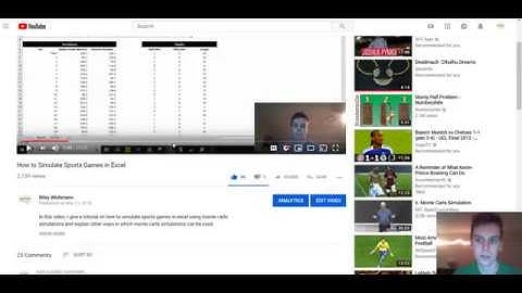 Responding to your comments on Excel Simulations