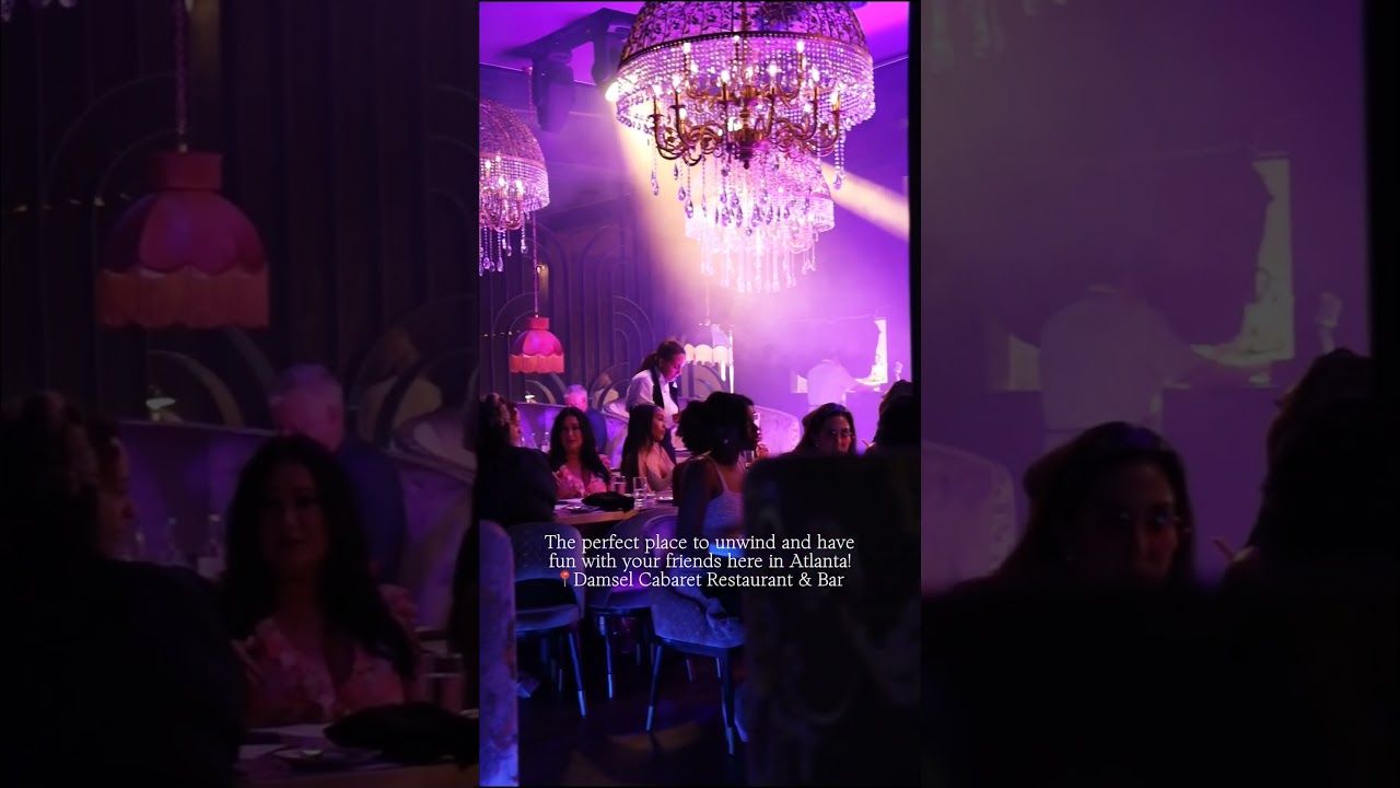 Living my best life and partying with my girls at Damsel, Atlanta GA! 