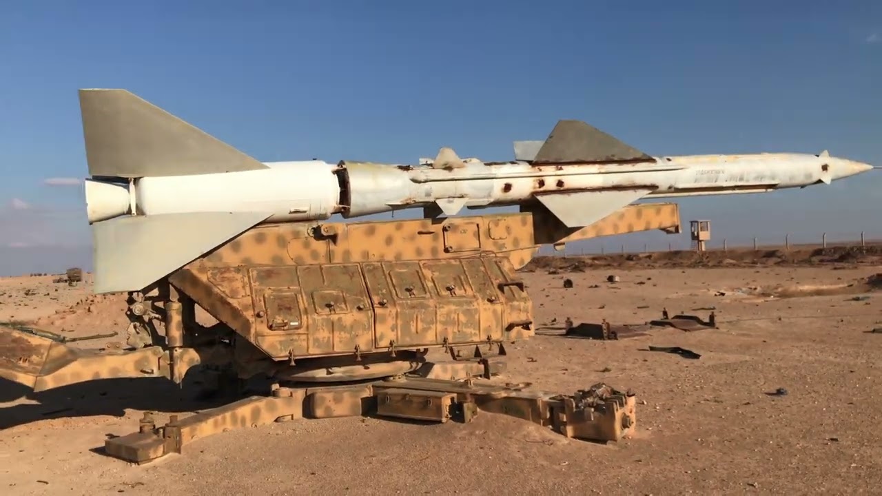 Dvina S-75 Missiles of Syrian Air Force