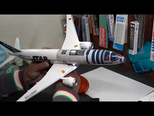 B787 R2 D2 ANA JET Part06 Final assembly (completion) ZVEZDA 1/144