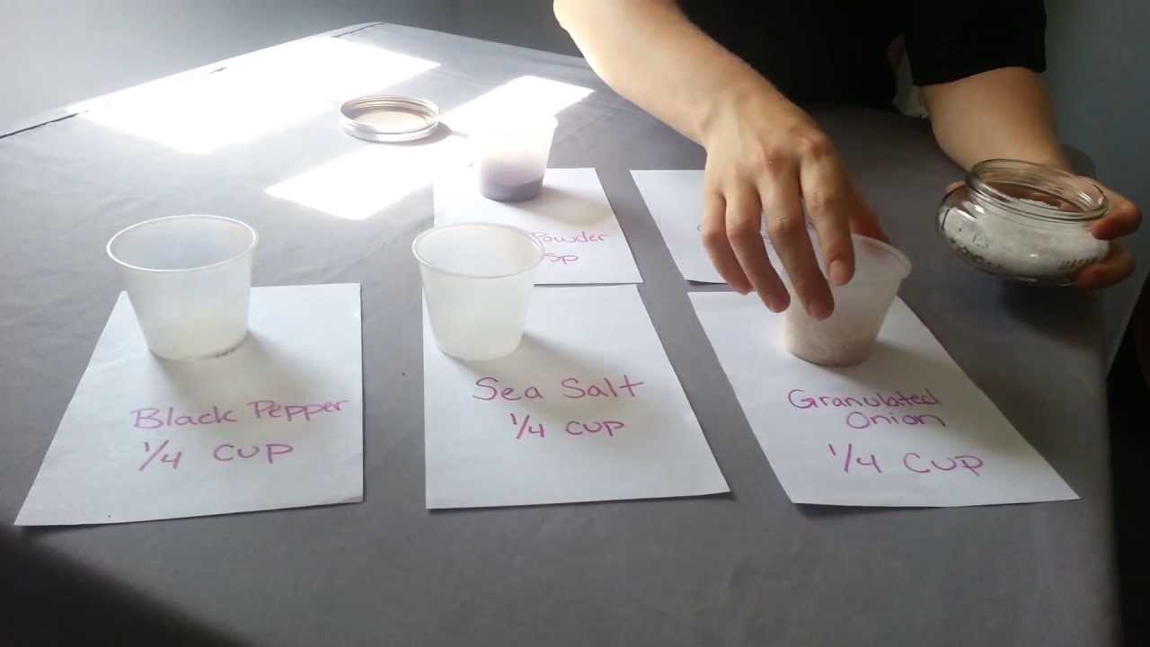DIY Steak Seasoning from the Turo Family Chiropractic Test Kitchen