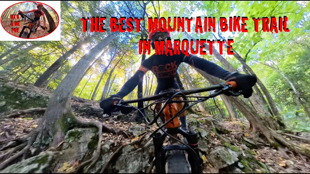 The Best Trail in Marquette - Having a Shred Festival - Full Send on Zuegs Mountain Bike Trail