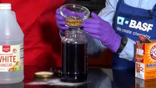 In this basf science club experiment, we make corn hop! carbon dioxide
is created as the baking soda and vinegar are combined. reaction
causes creat...