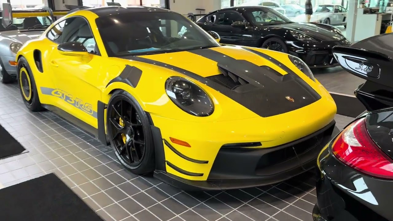 Wow - this is a Lemon GT3RS - not the color! The car has been declared a lemon 🍋 😂 