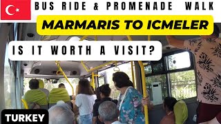 Ride the Bus Marmaris to Icmeler | 2023 | Mugla | Turkey | Is it worth a visit? | Public Transport