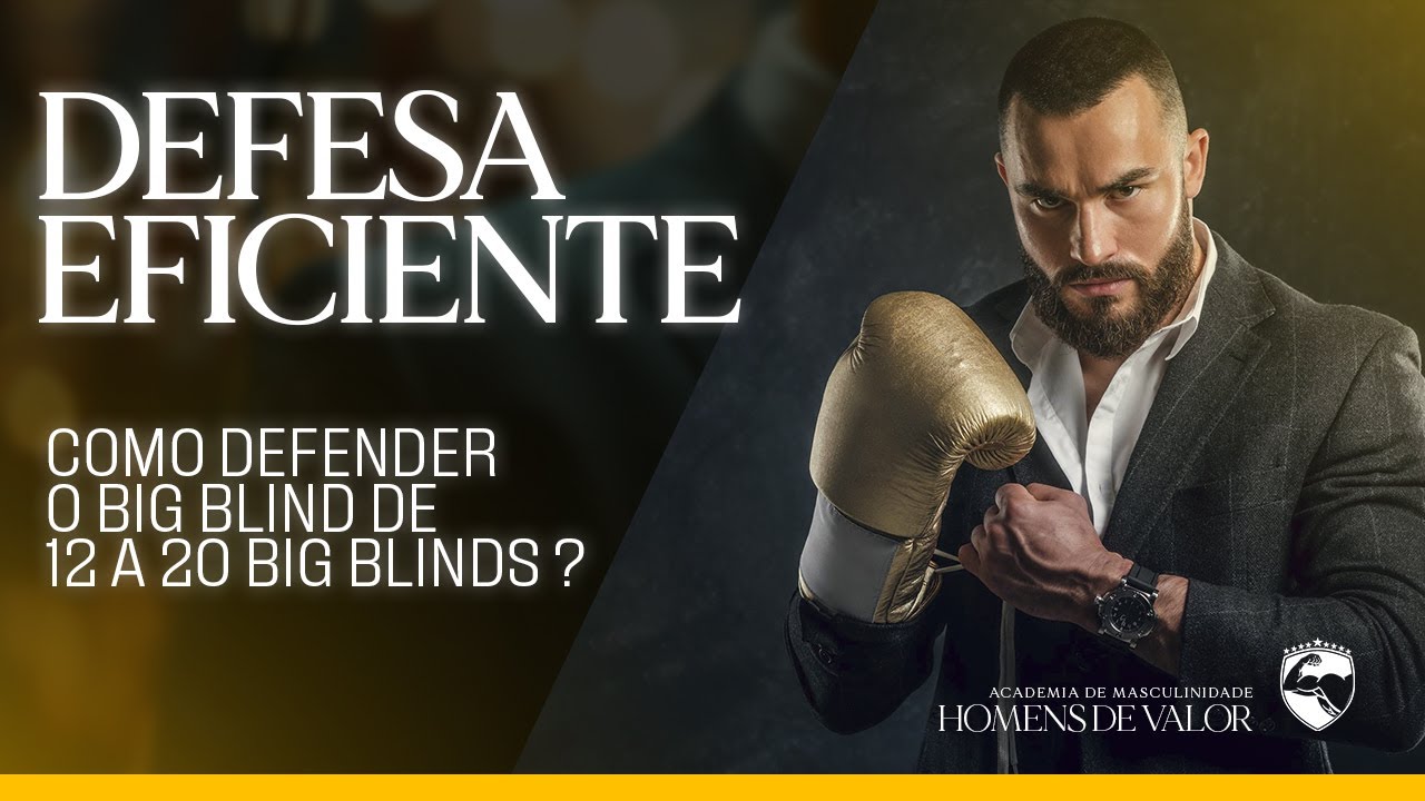 DEFESA DO BIG BLIND com menos de 20bb | POKER SEM SEGREDOS