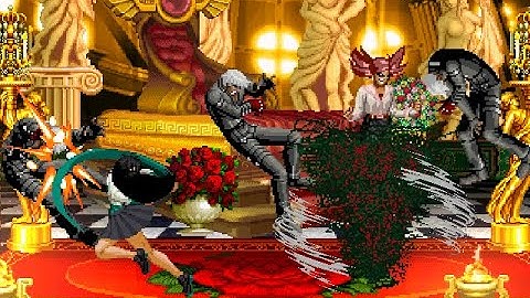 KOF Mugen: Nauru & Rose vs K