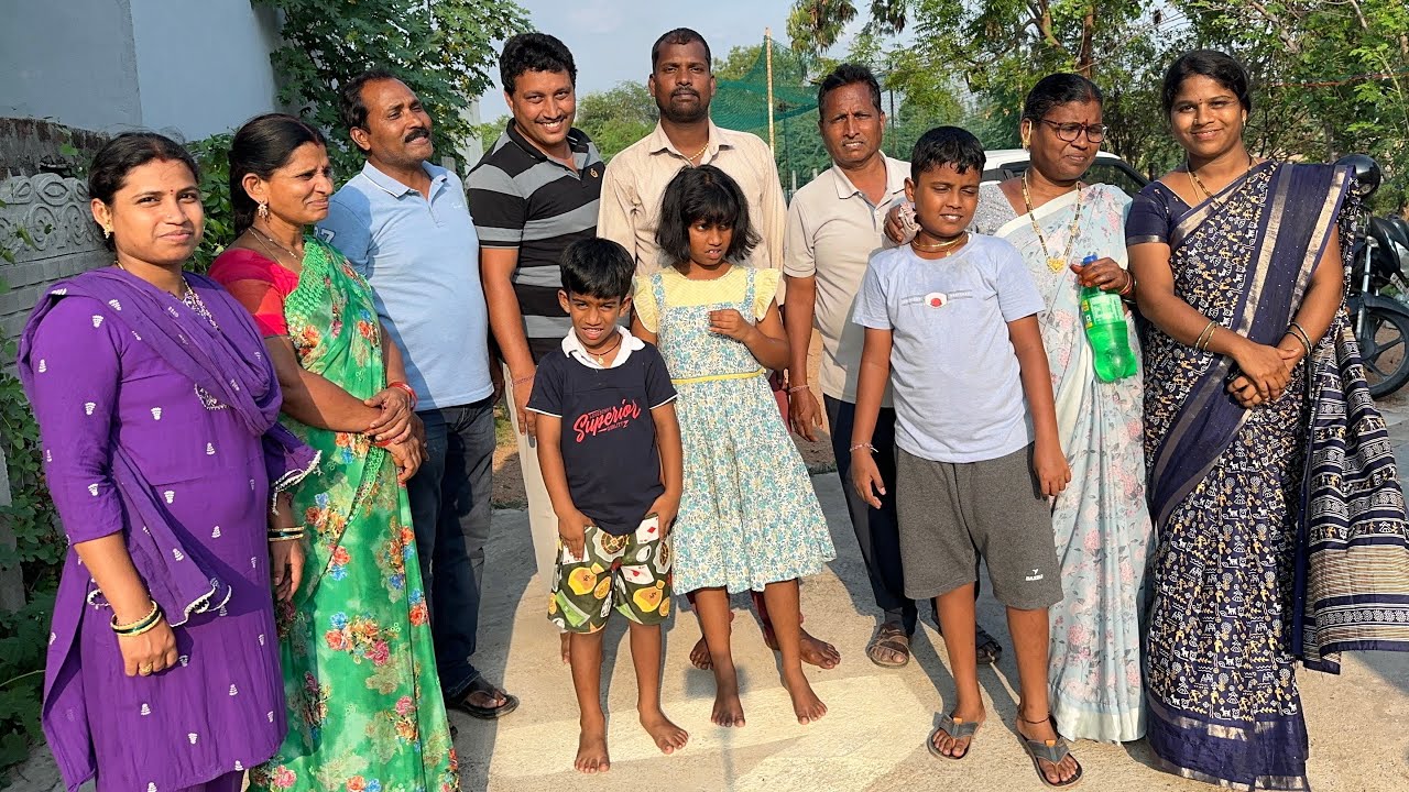 ఫ్యామిలి అందరు కలుస్తే పండగే #MKTV VLOGS #MKTVVARSHINI #VLOG 751