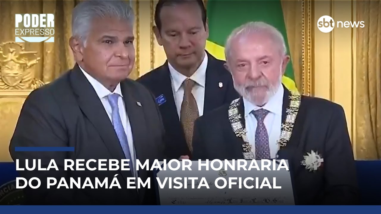 Lula discursa após receber maior honraria do Panamá; assista na íntegra | 