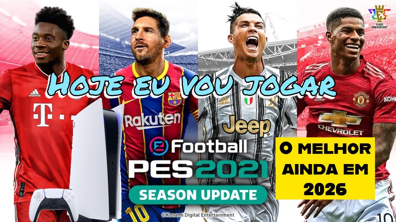 PES 2021 no PS5 em 2026 | FLA X FLU