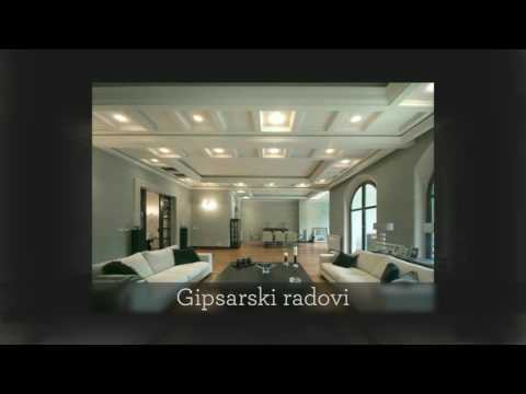 Uređenje enterijera i gipsarski radovi