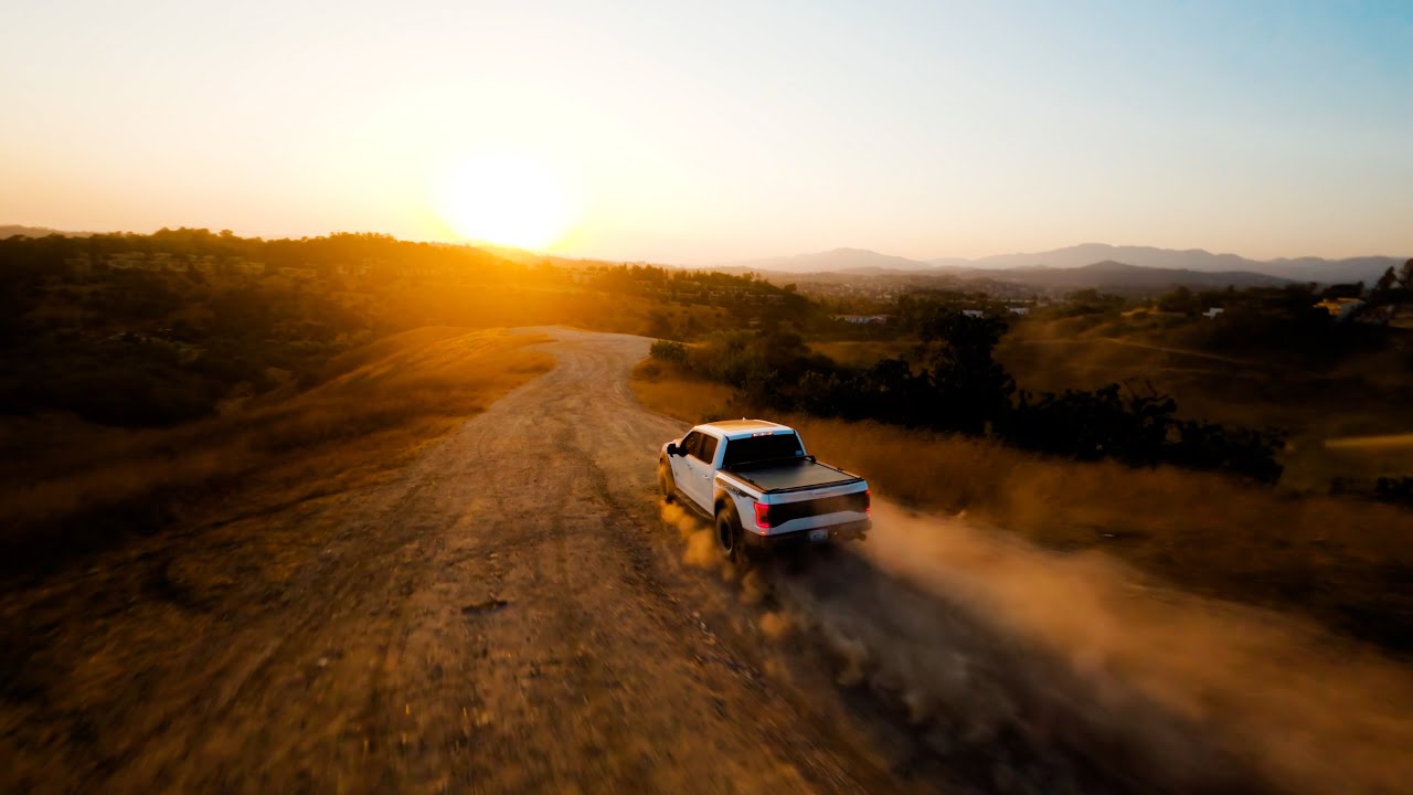 Offroad Ford Raptor Pickup Truck | FPV Drone Chase Aerial Footage 4K ...