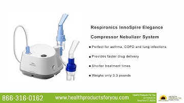 Benefits of Respironics InnoSpire Elegance Compressor Nebulizer System