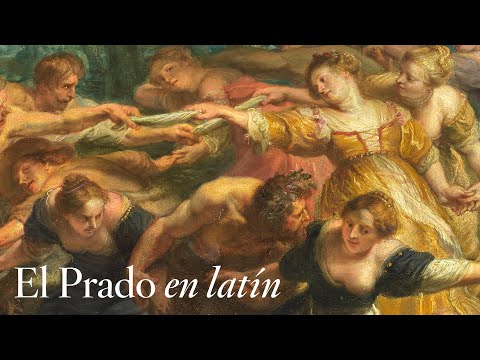 "Danza de personajes mitológicos y aldeanos", de Rubens, con comentarios en latín
