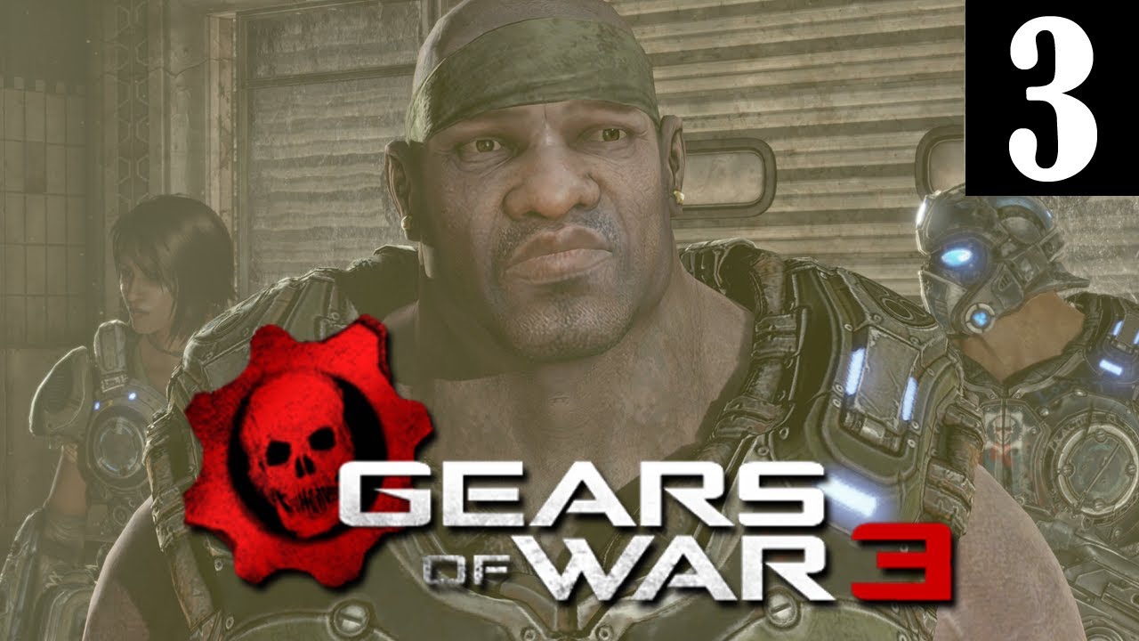 [XOX] Gears of War 3 Walkthrough Part 3 No Commentary (1080p 60FPS
