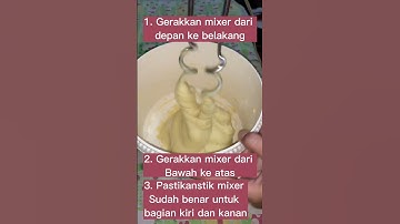 Thumbnail of Cara mixer adonan donat supaya adonan tidak melilit di mixer