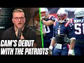 Pat McAfee Reacts To Cam Newton's Debut With The Patriots