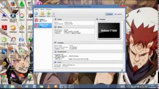 How to install debian 7 via the GUI Mode