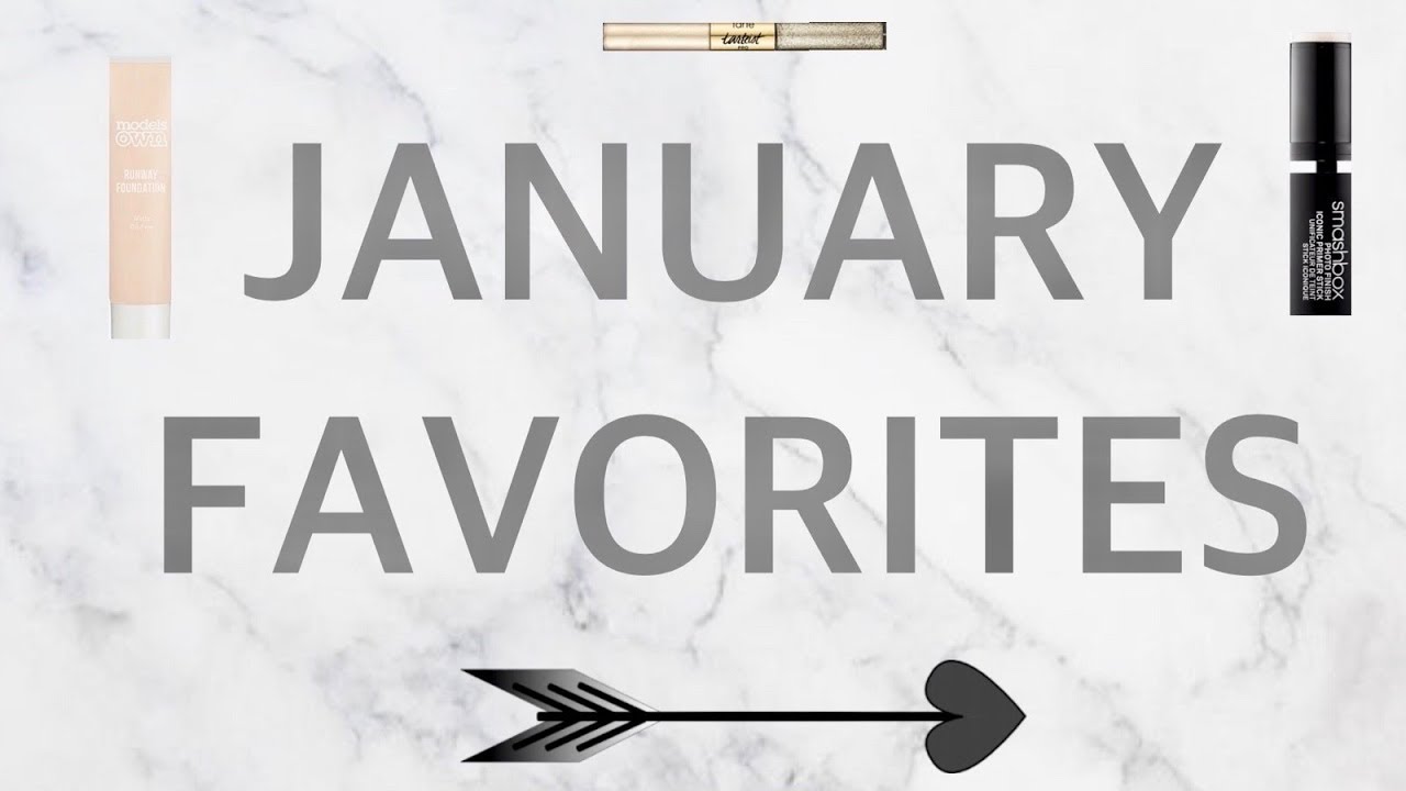 JANUARY FAVORITES // DRUGSTORE AND HIGH-END MAKEUP // OPEN GIVEAWAY
