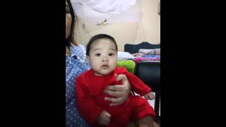 Baby Arra Watching Disney Junior