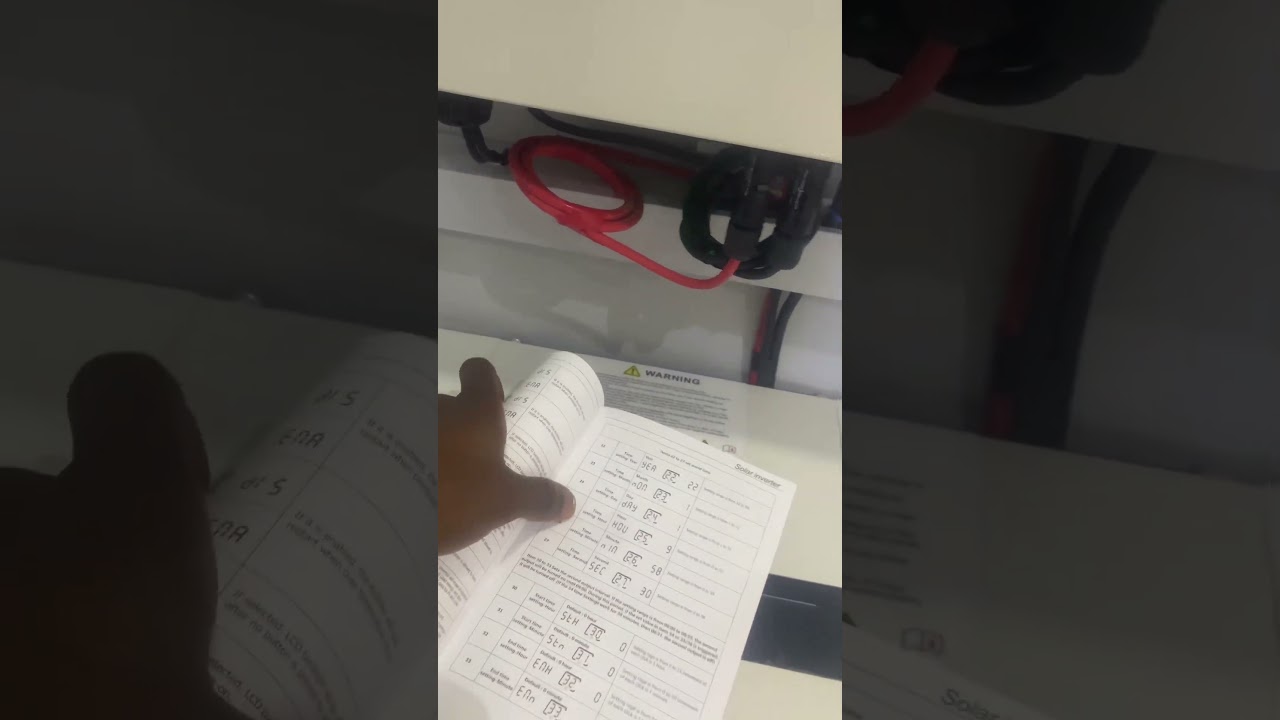 HOW TO USE SECOND OUTPUT ON 8KVA FELICITY HYBRID INVERTER 