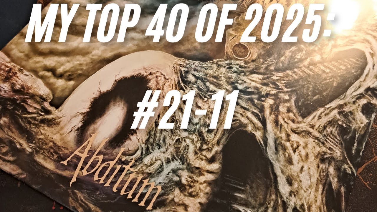 My Top 40 Metal/Hardcore Albums of 2025: Part 3, #20-11.