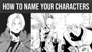 Naming Characters: How To Pick The PERFECT NAME For The OC's In Your Manga