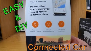 Alarm.com Connected Car: Driver Alerts & Tracking & Vehicle Safety