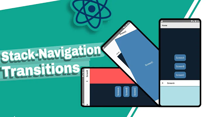 🔵 Custom Navigation Transition | Card Transition Animation | React-Navigation v6/5