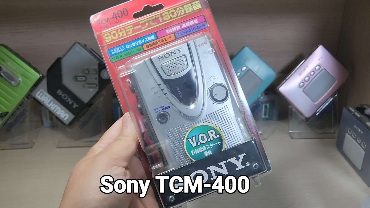 Sony TCM-400 Repair Cassette Player Walkman - YouTube