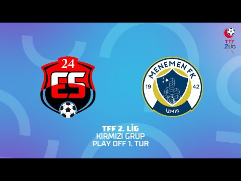TFF 2. Lig Play Off 1. Tur | ANAGOLD 24Erzincanspor - Menemen Futbol Kulübü