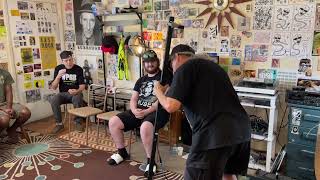 Mark McGee at Apartment Music 62 - whamola noise improvisation