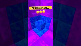 Satisfying Minecraft loop to watch before sleeping 😑 #shorts