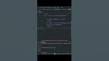 Find length of Integer in Java | Java Basics | #shortsvideo #shortsfeed #programming #coding
