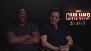 Captain America: Civil War - Anthony Mackie and Sebastian Stan play “Most Likely”