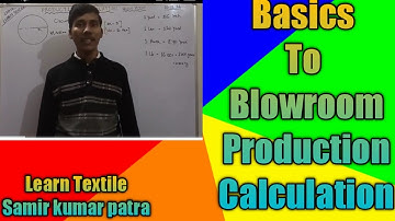 BLOW ROOM PRODUCTION CALCULATION CONCEPT