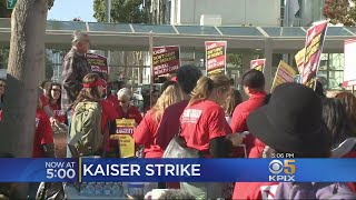 Kaiser Strike Expands: Picket Lines At 7 Bay Area Locations