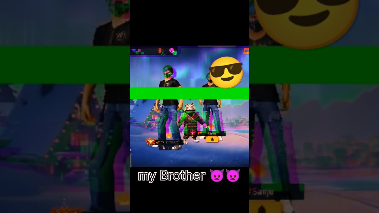 The brother in game 🎮😎