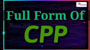 full form of CPP | CPP stands for | CPP Means | Financial & Banking | Mazaa 108 | #Mazaa108