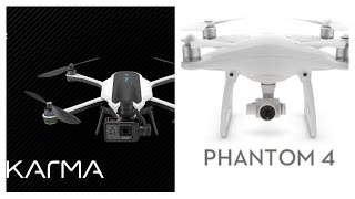 GoPro Karma Vs DJI Phantom 4? Which one to buy?