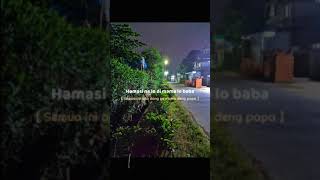 Story Wa Lirik Lagu ||🎶DJ HAMASINI LO DI MAMA LO BABA 🎶||